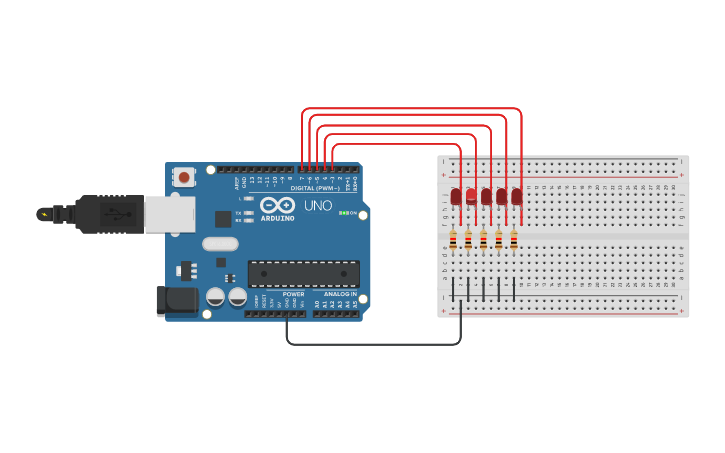 Circuit design RNG 1 - Tinkercad