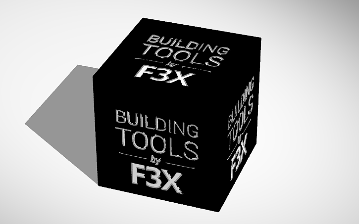 3D design F3X Building Tools - Tinkercad