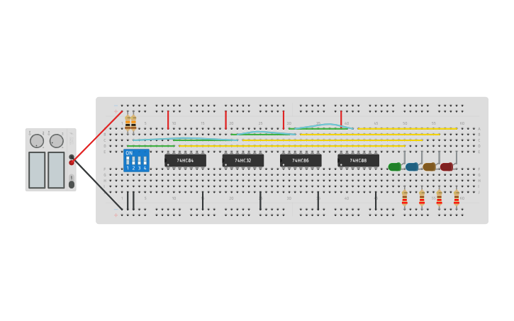 Circuit design Activity 4 - Tinkercad