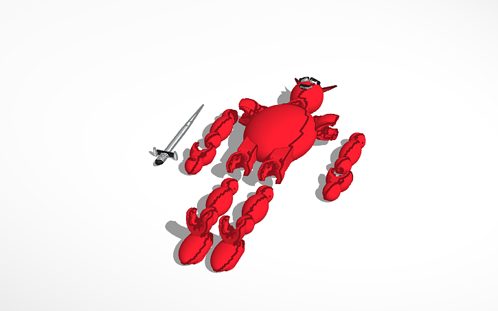 3D design Devil: Movable Action Figure - Tinkercad