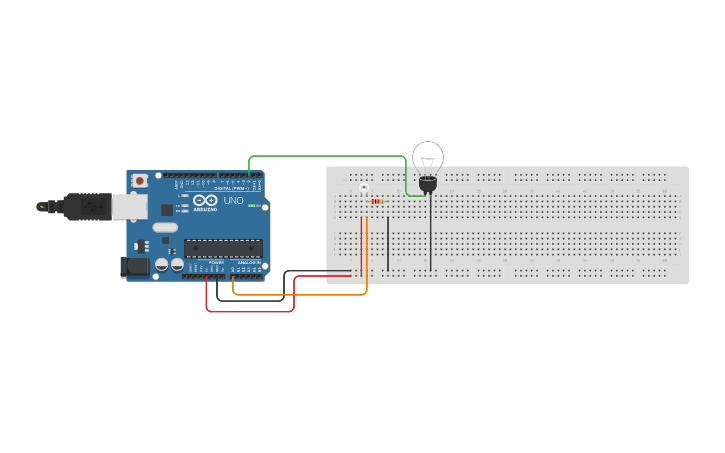 Circuit design Ambient Light Sensor - Tinkercad