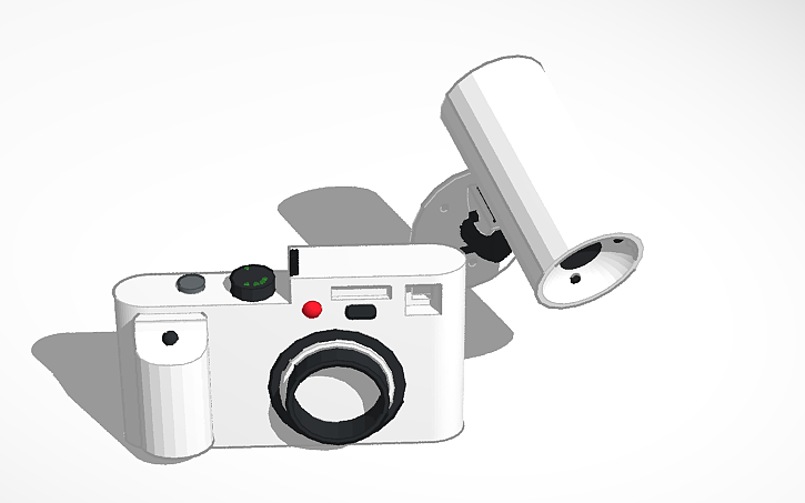 3D design Wheeler Camera - Tinkercad