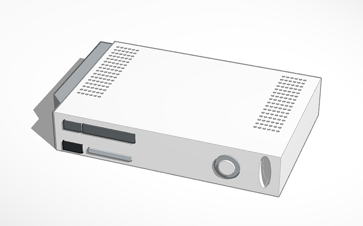 3D design Xbox - Tinkercad