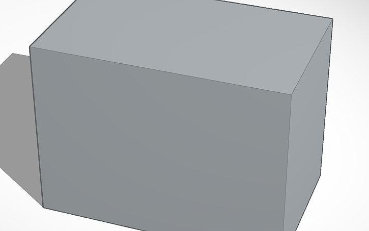 3D design A Square - Tinkercad