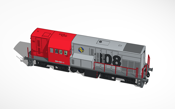 3D design Train - Tinkercad
