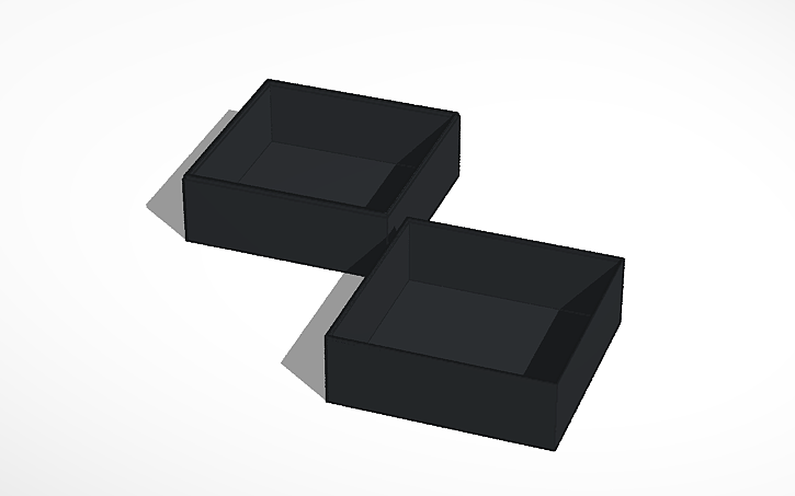 3D design rubiks cube box - Tinkercad