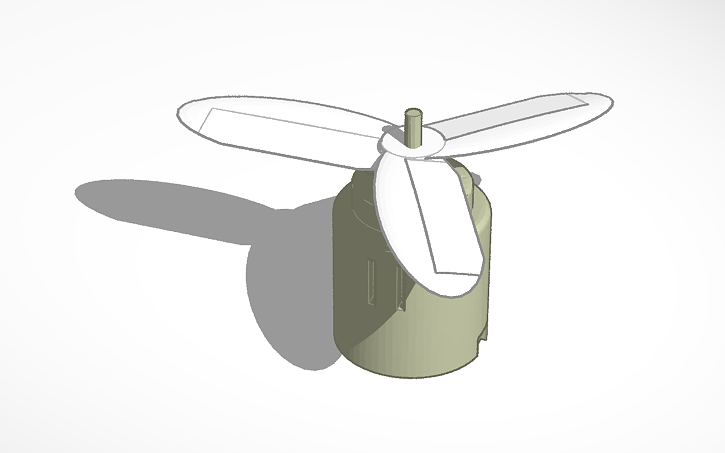 3D design dc motor - Tinkercad