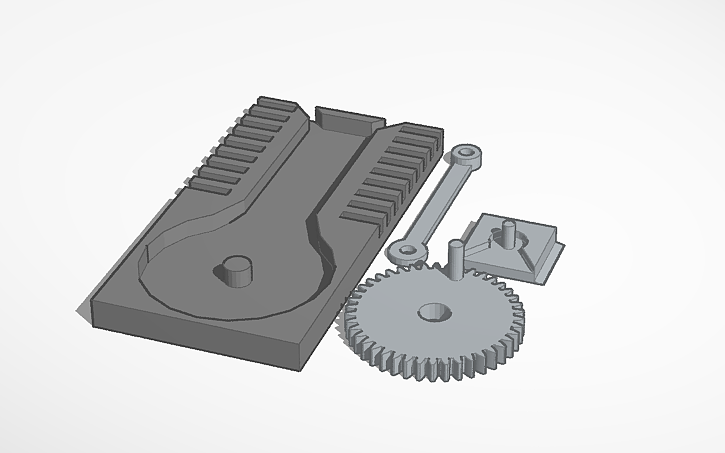 3D design Copy of Piston Engine - Tinkercad