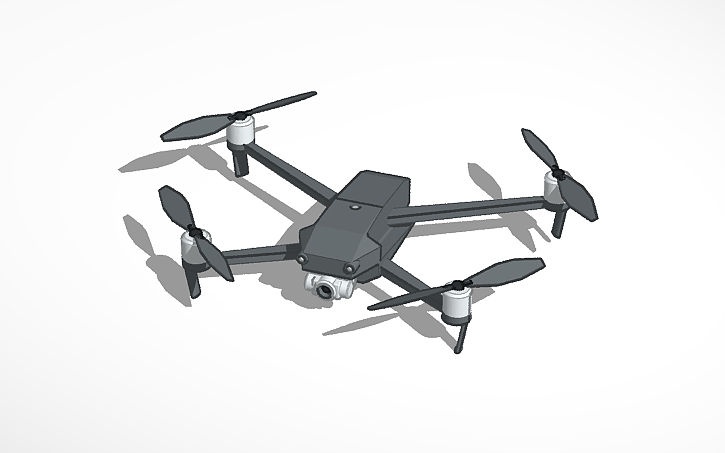 3D design DRONE - Tinkercad