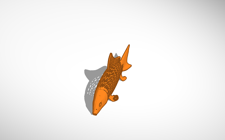 3D design Fish - Tinkercad