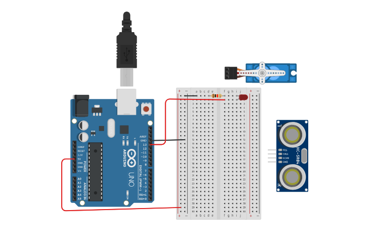 Circuit design TUoS EEE 4 BLANK - Tinkercad