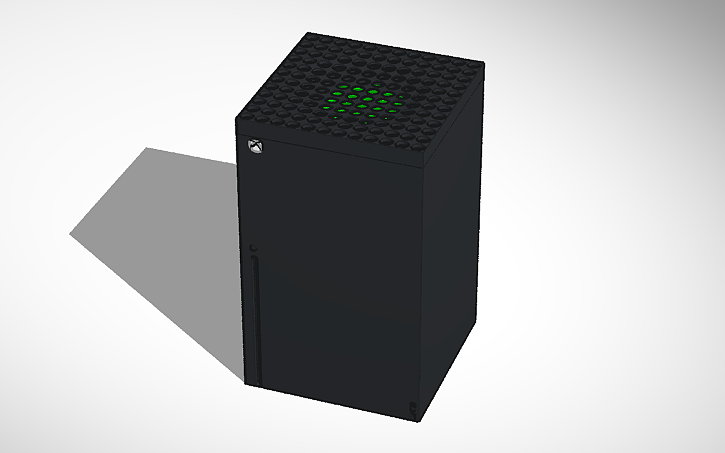 3D design Xbox Series X - Tinkercad