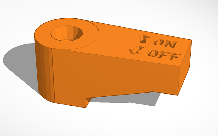 3D design Rigid Air Compressor Valve Switch - Tinkercad
