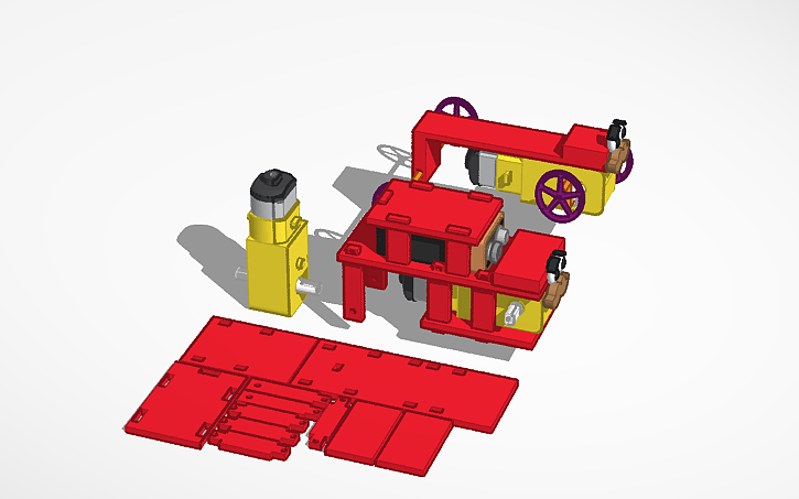 3D design Bug Robot - Tinkercad