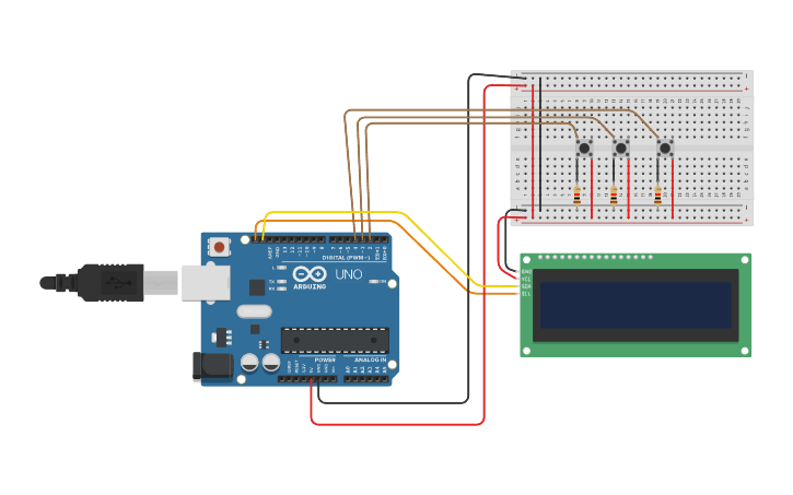 Circuit design MUHAMMAD HASYIM ACT2 - Tinkercad