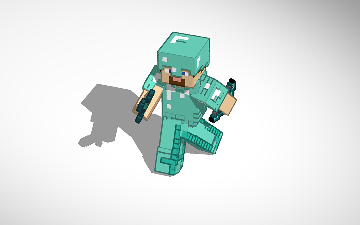 3D design Pro Steve - Tinkercad