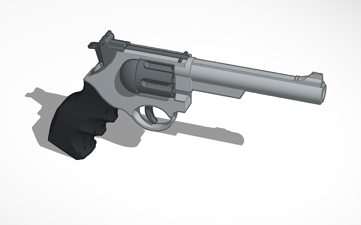 3D design Revolver (gun) roblox rivals - Tinkercad