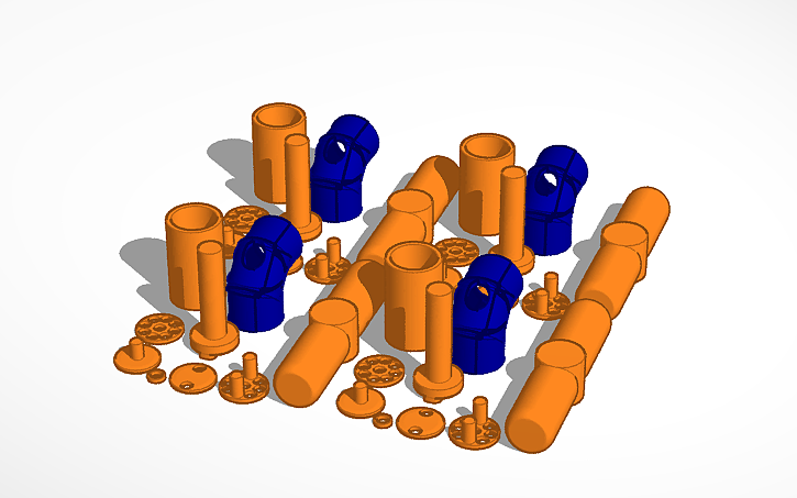 3D design Hand Pump - Tinkercad