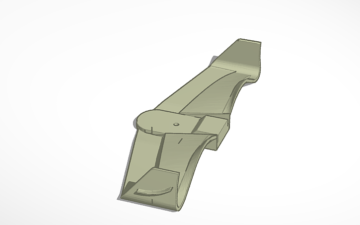3D design wing - Tinkercad