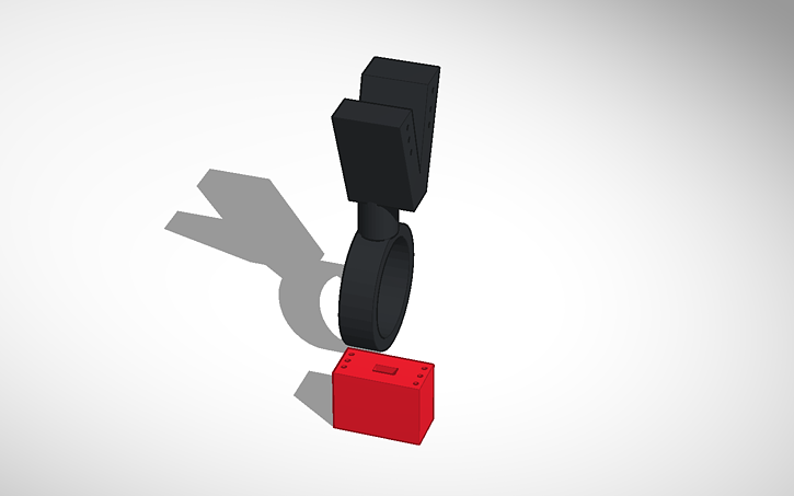 3D design FINAL SPOON LAUNCHER DRAFT 1 - Tinkercad