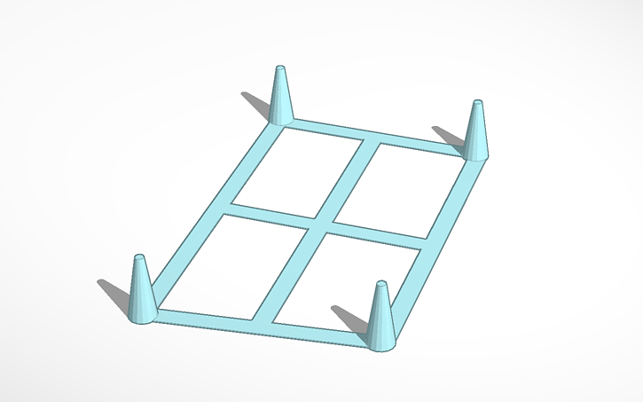 3D design Arduino Mega 2560 Mount I - Tinkercad
