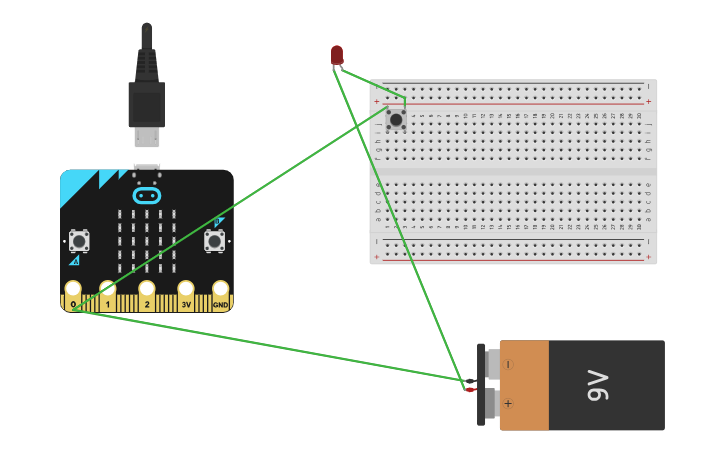 Circuit design Cool micro bit - Tinkercad