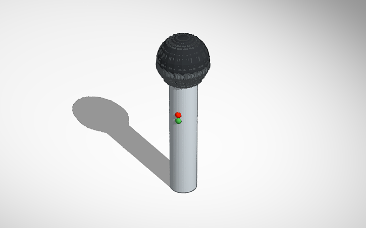 Solidworks Microphone 3D design Microphone!!! - Tinkercad