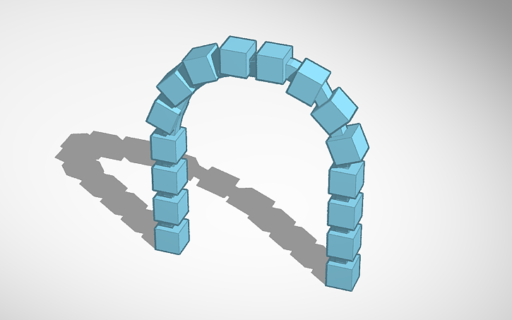 3D design Arc - Tinkercad
