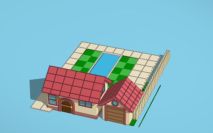 3D design Crazy dave pool - Tinkercad