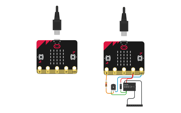 Circuit design wireless thermostat - Tinkercad