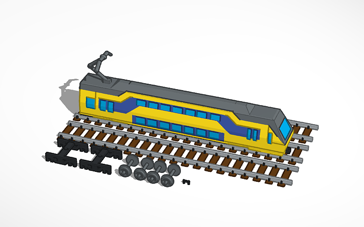 3D design train - Tinkercad