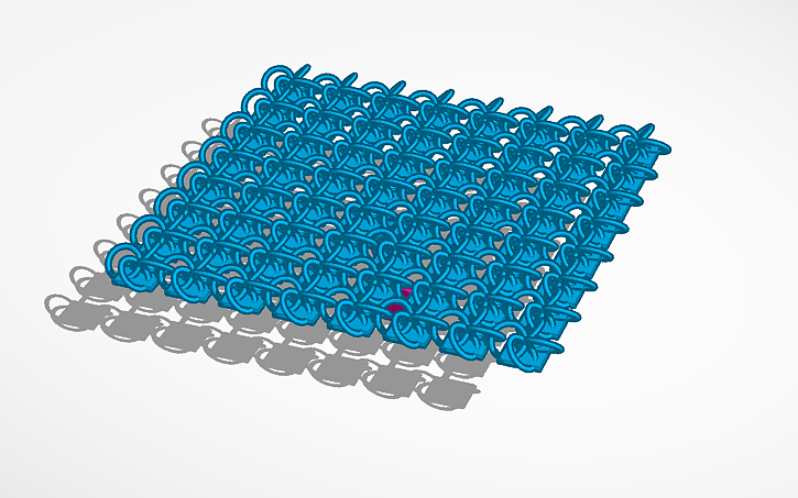 3D design Flexable Material - Sim Lab Test - Tinkercad