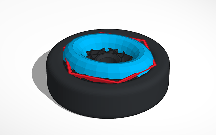 3D design ya boys mars rover wheel - Tinkercad