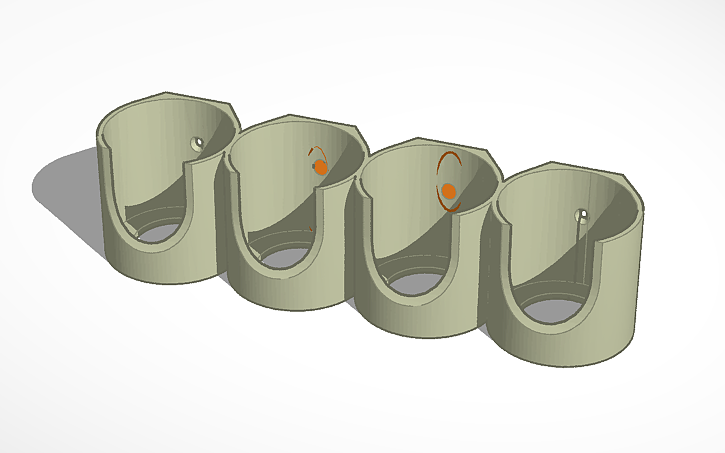3D design Spice rack - Tinkercad