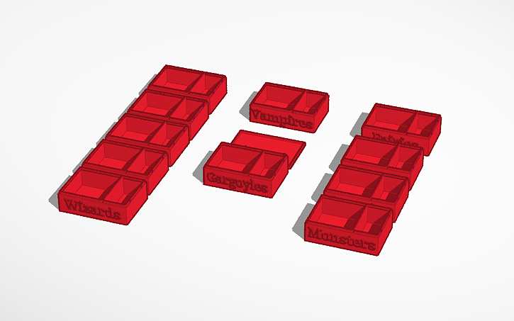 3D design Mythic Mischief Insert - Tinkercad