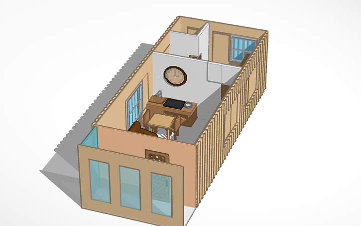 3D design Interior Design - Tinkercad