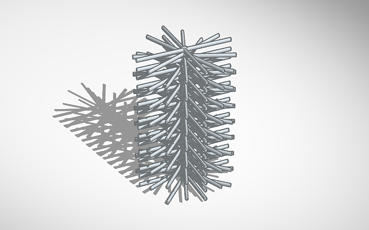 3D design Tinsel - Tinkercad