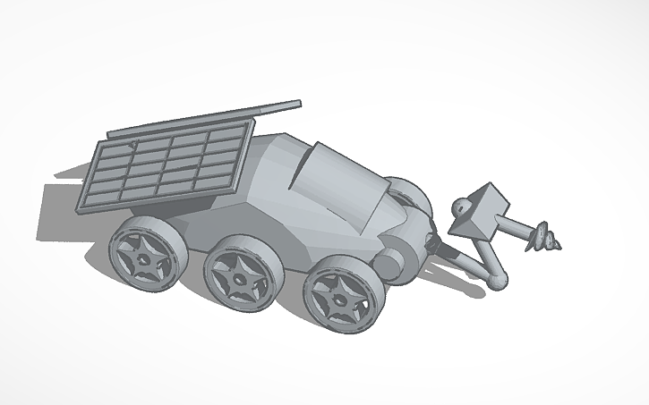 3D design 3-D Rover Design - Tinkercad