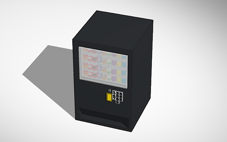 3D design Copy of Day 51 of TED:Working Vending Machine - Tinkercad