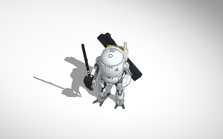 3D design Commander Hawk - Tinkercad