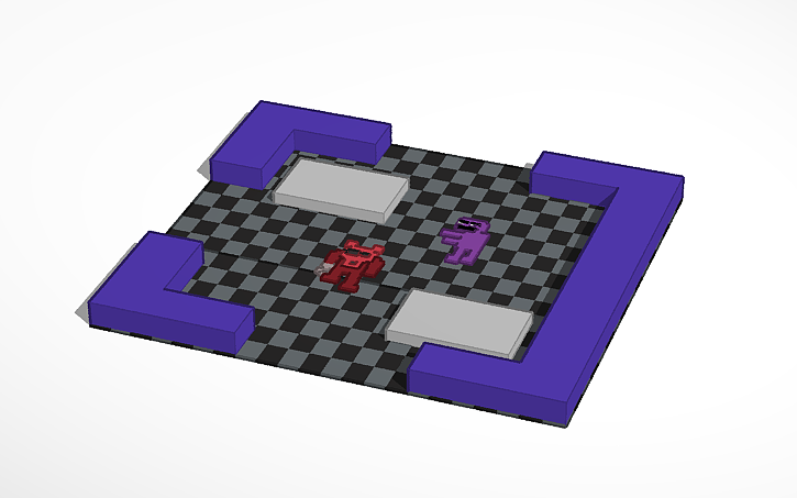 3D design Fnaf 3: Minigame: Foxy - Tinkercad