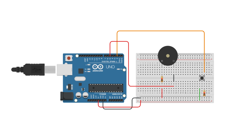 Circuit design Assignment 7 Level 2 - Tinkercad