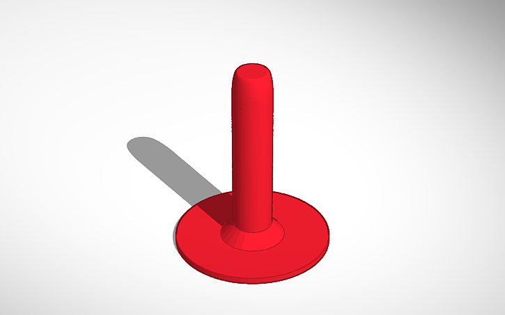 3D design Ergonomic punch handle - Tinkercad