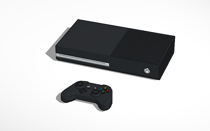 3D design Xbox - Tinkercad