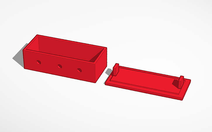 Momentary Things 3D design 3 Momentary Switch Module - Tinkercad