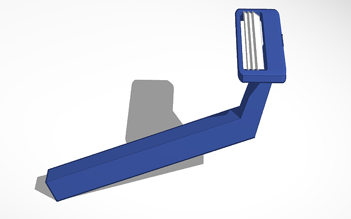 3D design DISPOSABLE RAZOR - Tinkercad