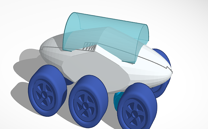 3D design Rover - Tinkercad
