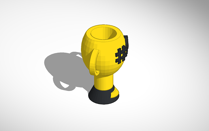 Openscad Trophy 3D design Trophy - Tinkercad