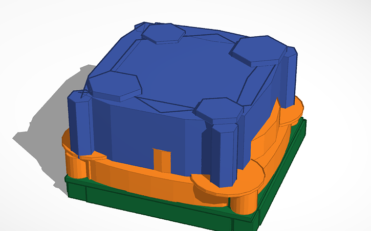 3D design world's most crazy building - Tinkercad