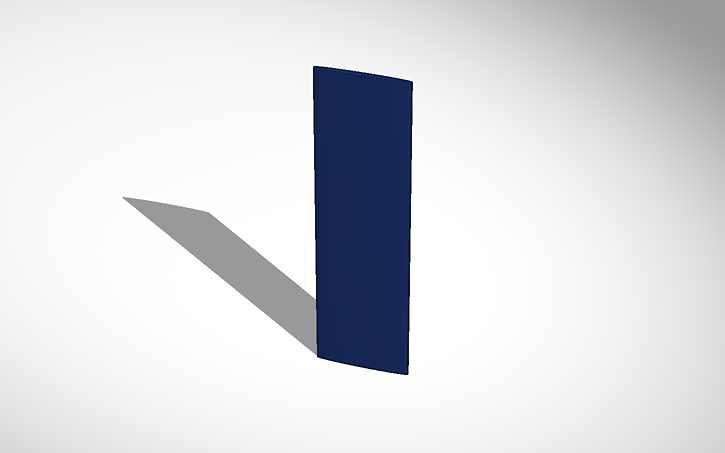 3D design Rectangle - Tinkercad